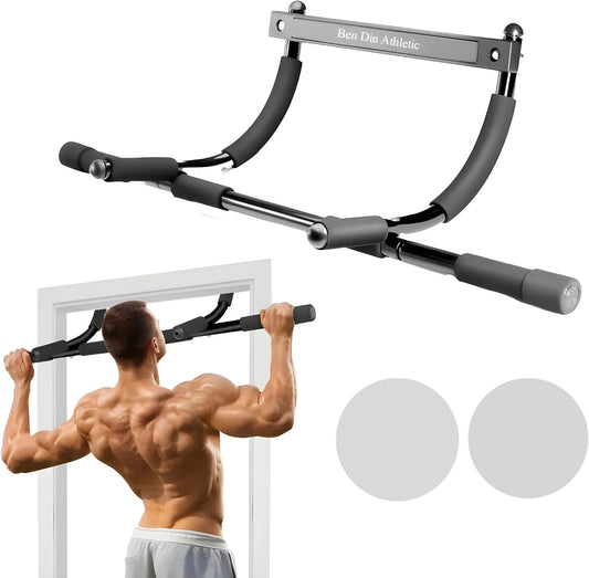 Multi-Function Portable Pull up Bar for Doorway, Black