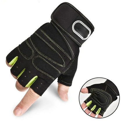 Gym Gloves Fitness Weight Lifting Gloves Body Building Training Sports Exercise Cycling Sport Workout Glove for Men Women M/L/XL